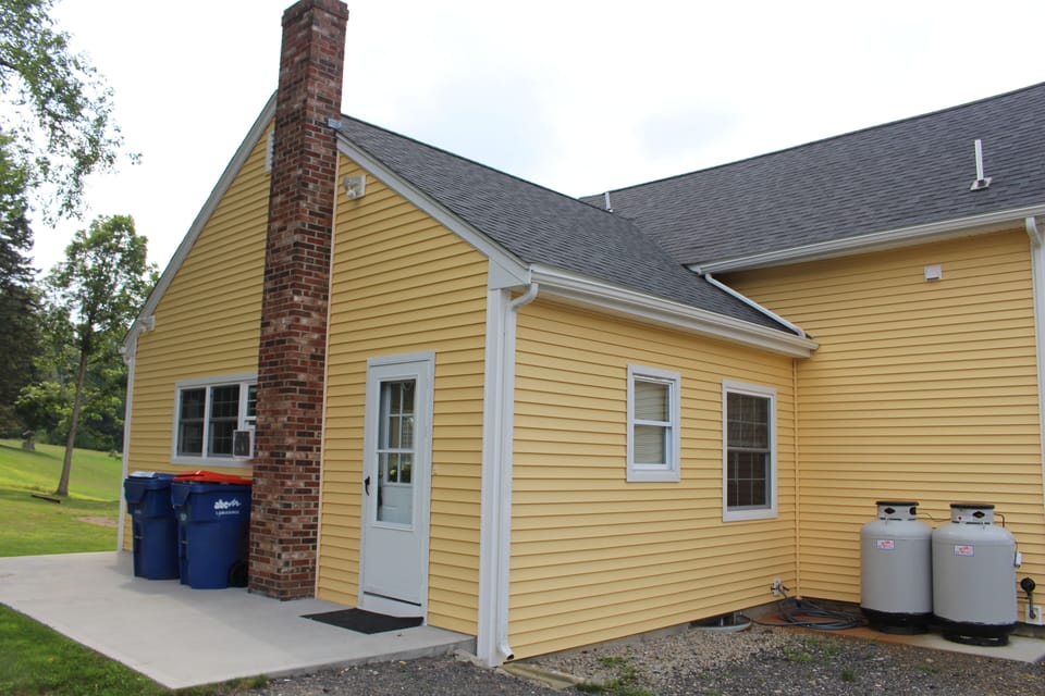 Rear Entrance with Lockbox