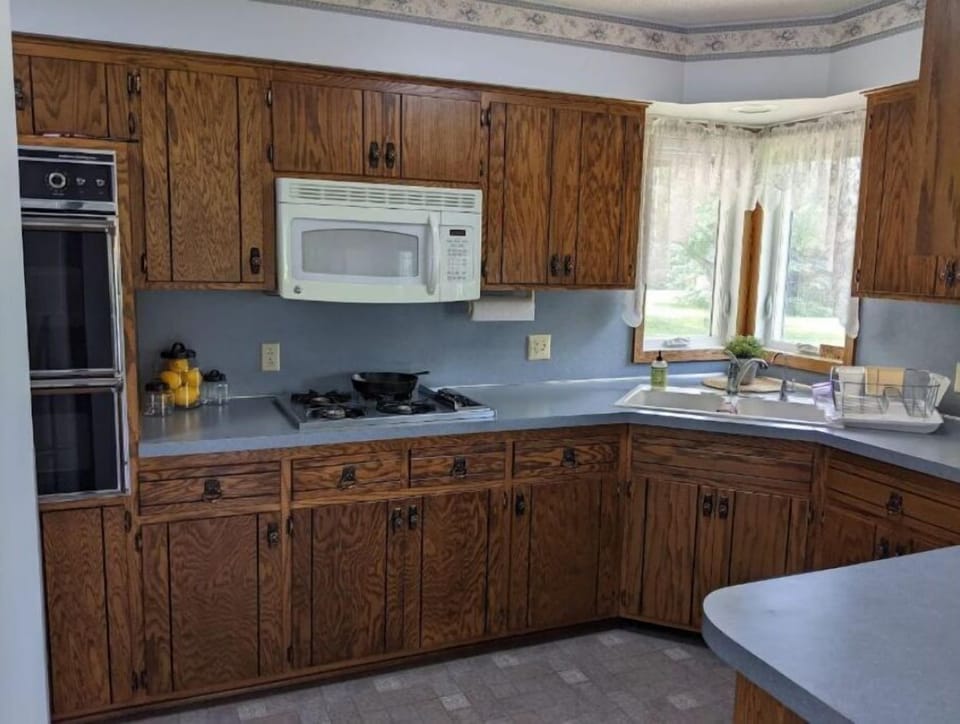 Spacious kitchen
