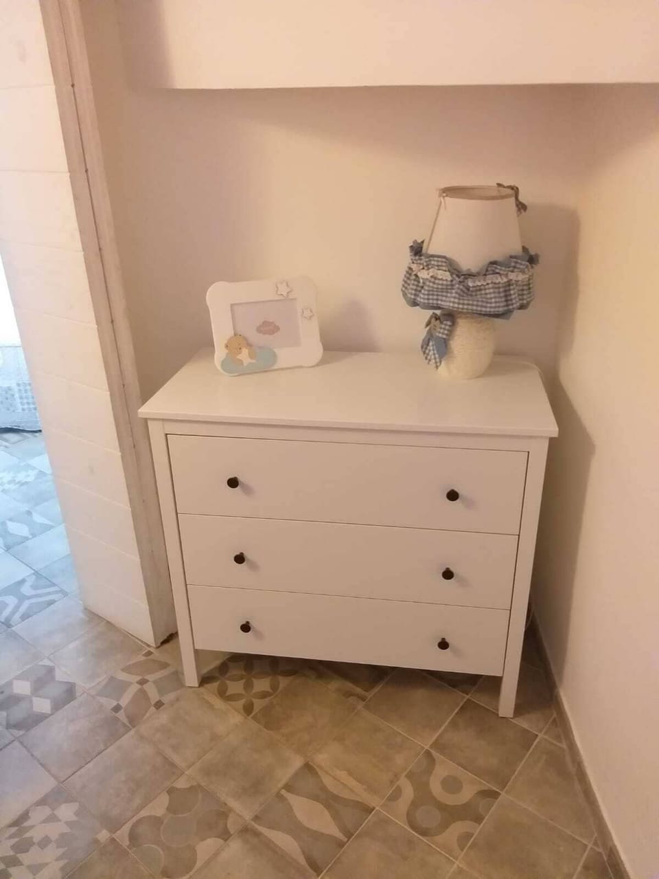stanza con letto a castello in appartamento 1