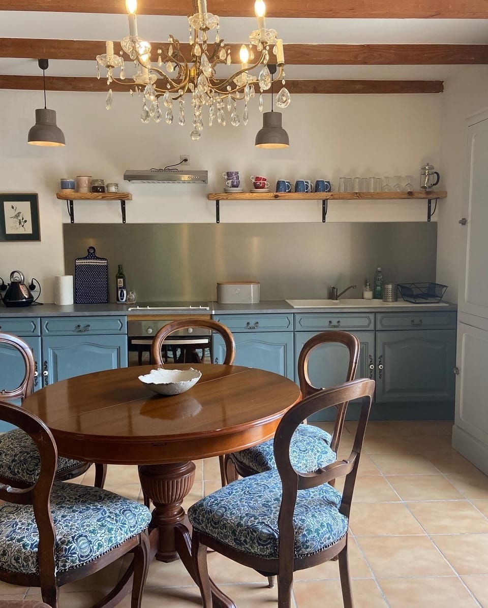 Kitchen/Dining in Gite Le Noyer