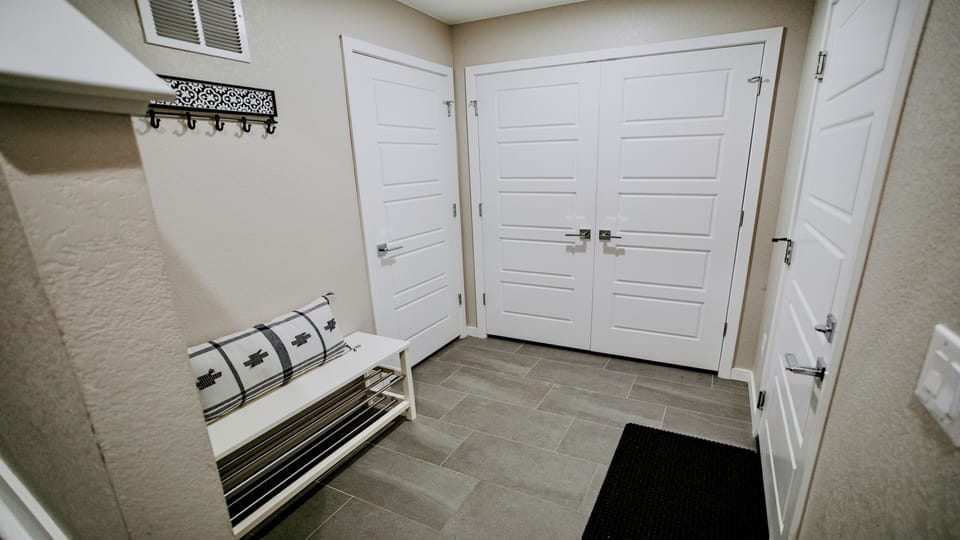 Welcome from the Garage: Your Convenient Entry Point.