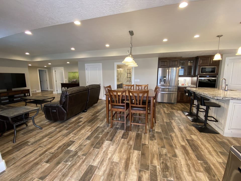 Open floor plan