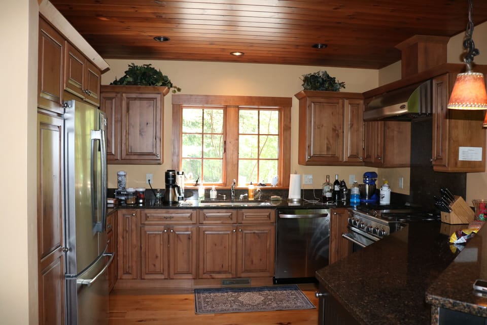 main level, kitchen, fully stocked equipment