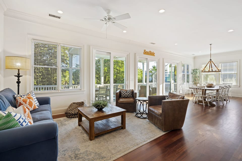 Spacious house with lots of options to spread out!