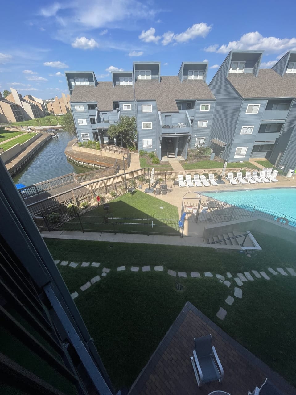 View from balcony