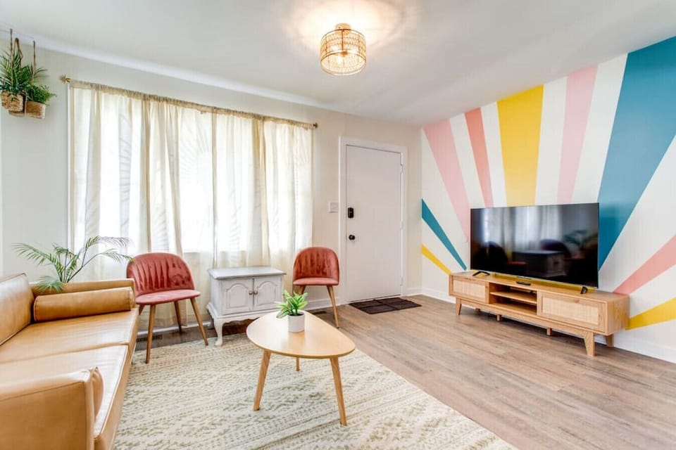 Inviting living room.