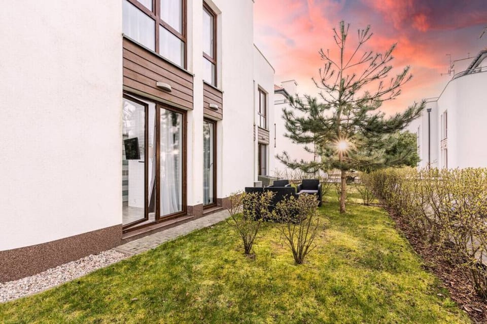 relaxation terrace and garden