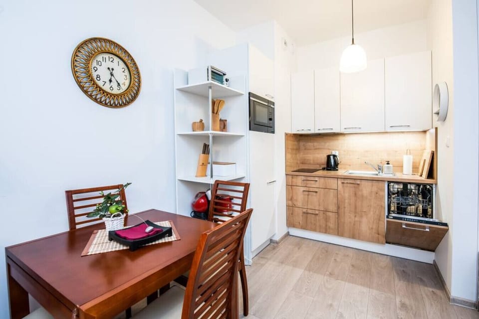 Dining table in the kitchen