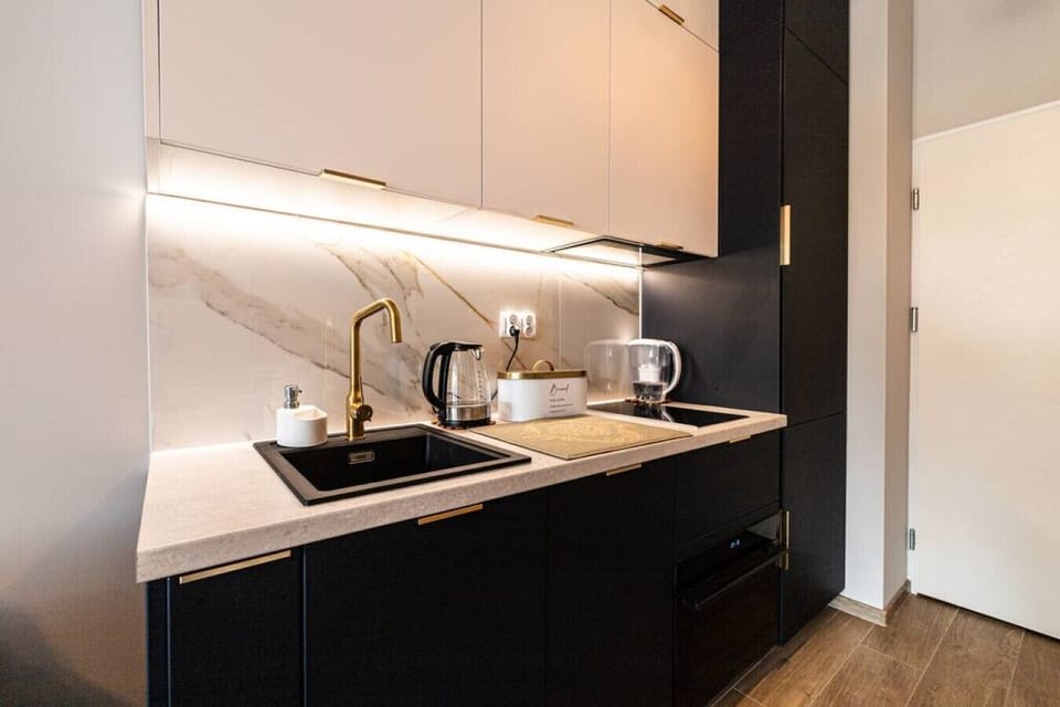 worktop in the kitchen