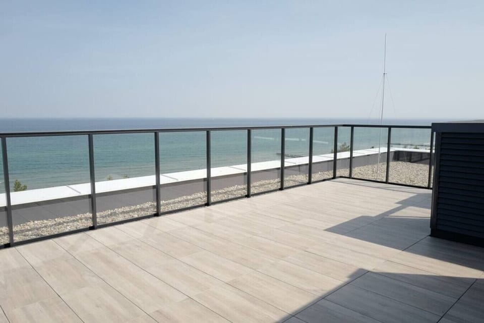 sea view from the terrace view