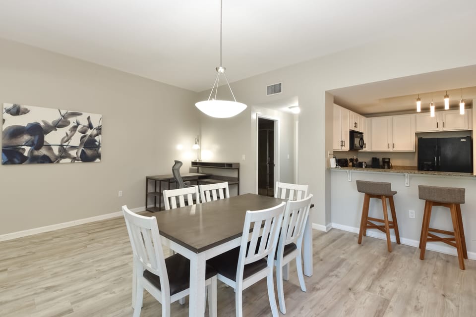 The Palms of Destin 3103 - Dining Area with a Dedicated Work Space