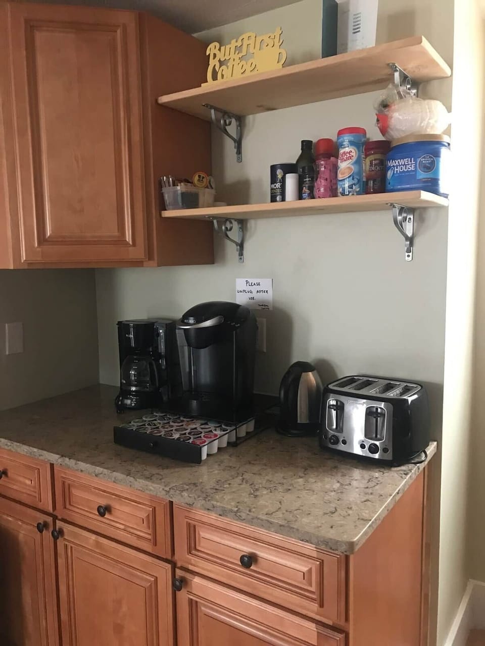 Fully equipped kitchen