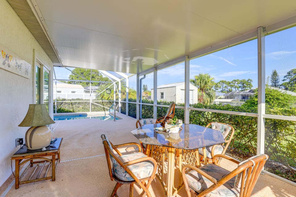 Covered Patio | Outdoor Dining Area