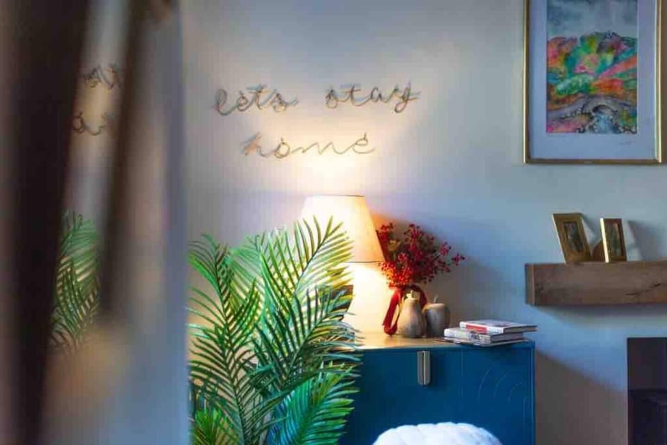 Our little hidden book case for you to enjoy! 