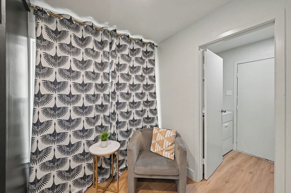 Enjoy a cup of coffee in this beautiful nook