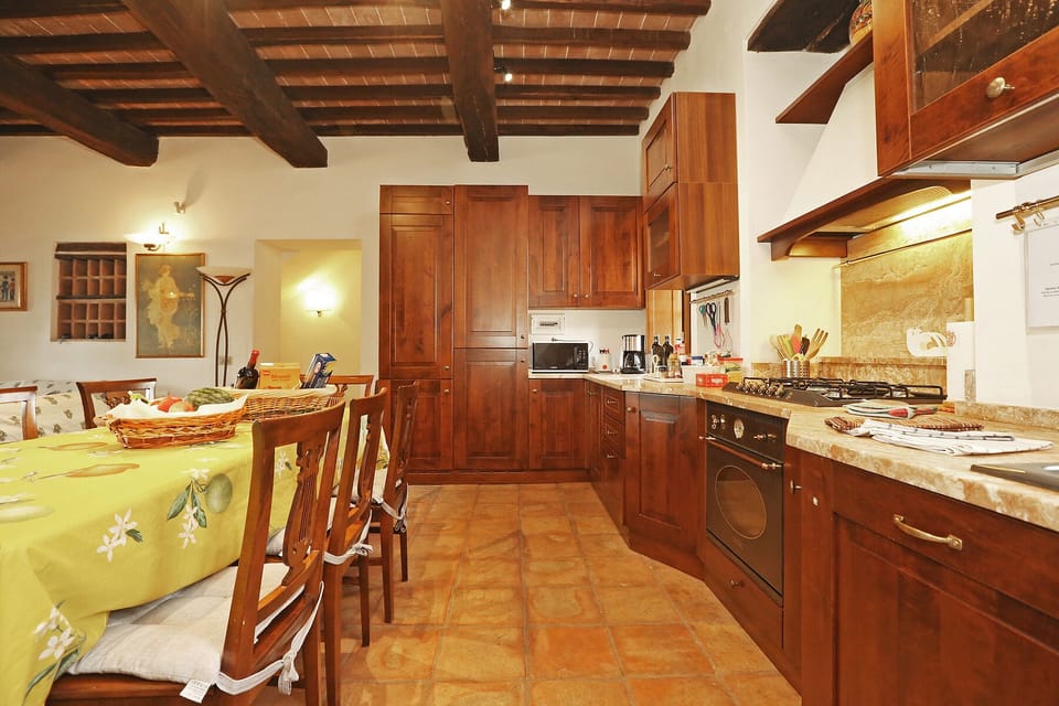 Integrated Fridge, Dishwasher, Gas Range, Microwave, Double Sink  & Garburator