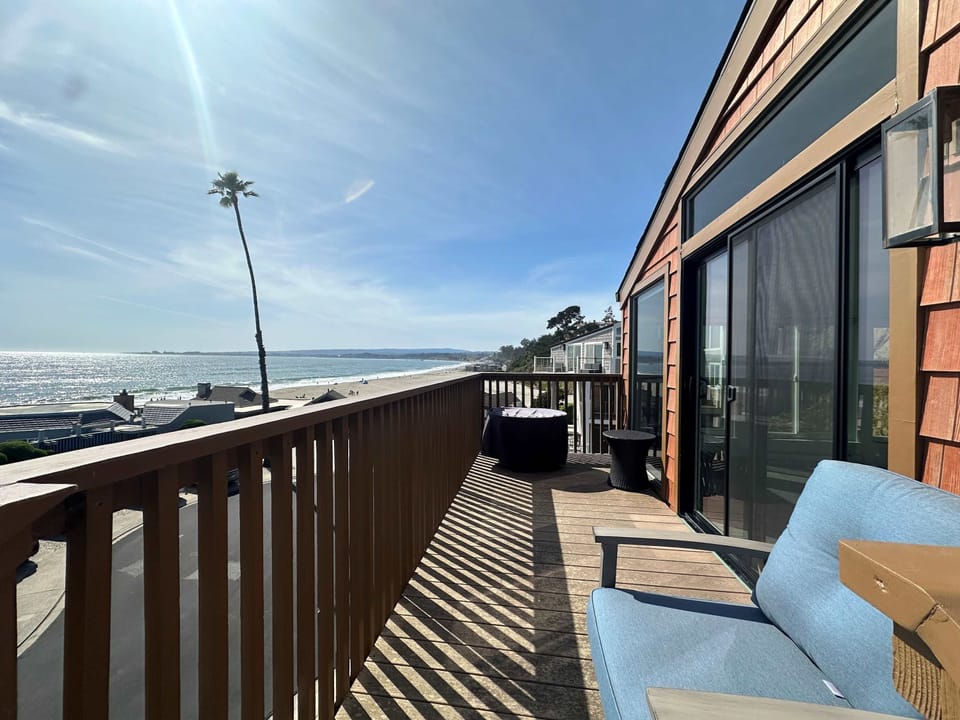 Family room deck-ocean view