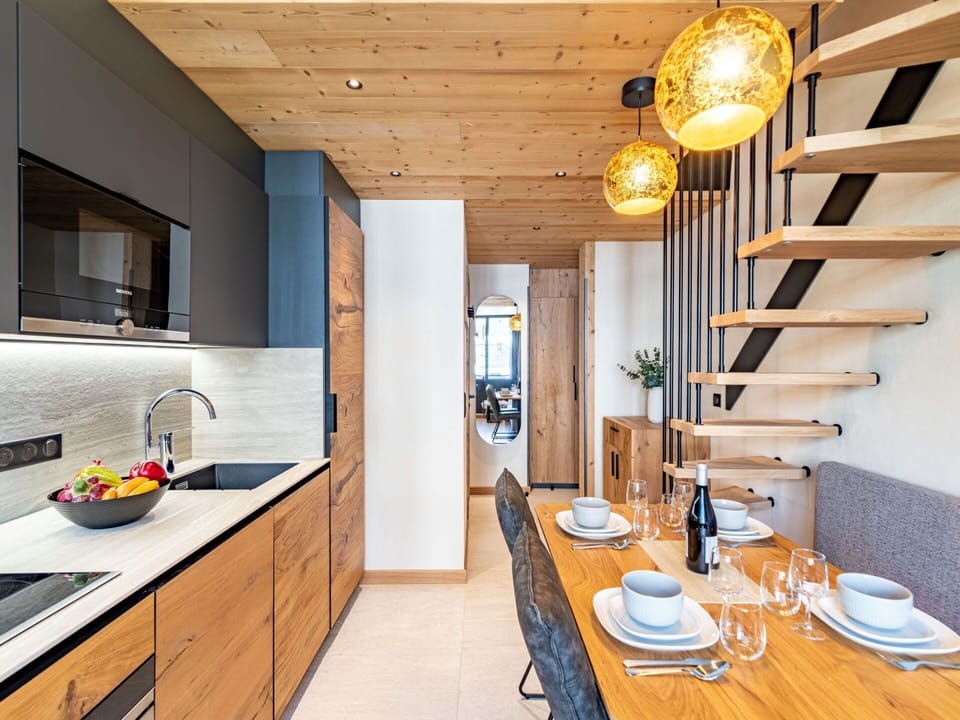 Cabinetry, Property, Furniture, Countertop, Table, Sink, Wood, Kitchen Sink, Interior Design, Lighting