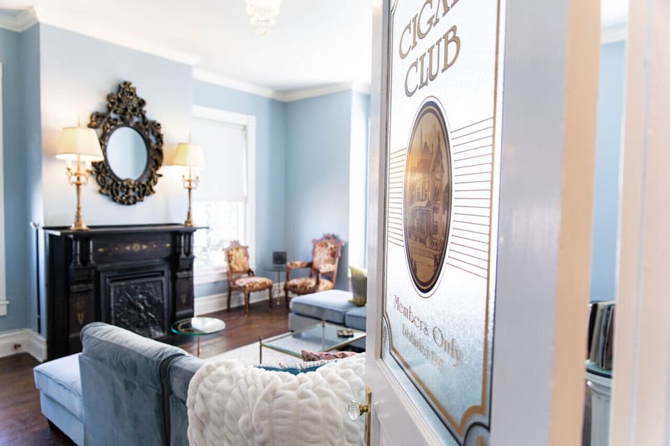 Soak in the history in the home of the former Cigar Club in the 90's
