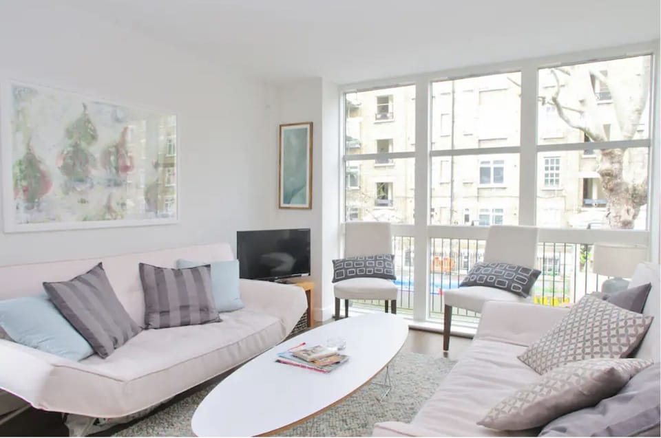 Lounge with great natural light