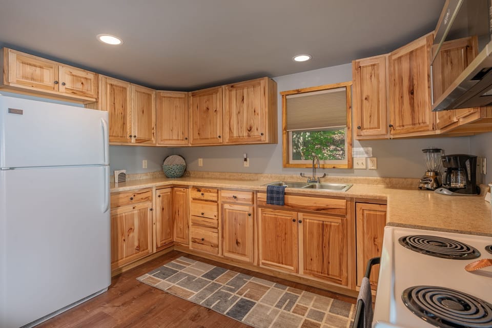 Plenty of counter space for guest to prepare meals