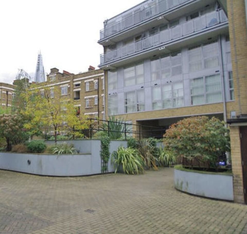 Outdoor shared courtyard.