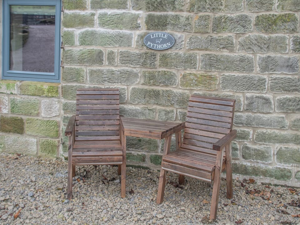 Sitting-out-area | Little Pythorn - Waites House Farm Cottages, Westerdale, near Castleton