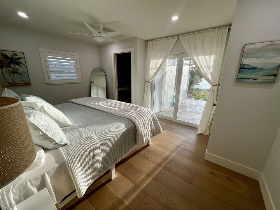 junior suite with patio door to pool area