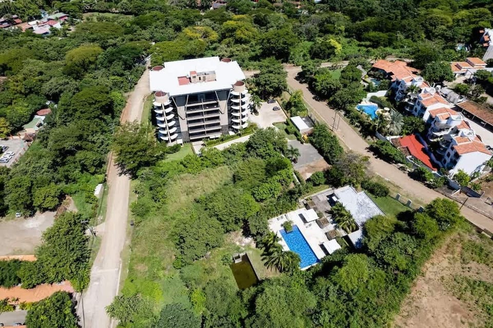 Aerial view complex