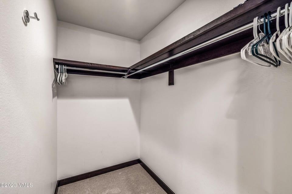 Primary closet