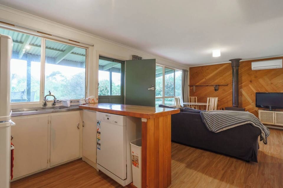  The open-plan layout boasts plenty of natural light, split-system heating and cooling for comfort and large windows making it easy to take-in the nature that surrounds you. 
