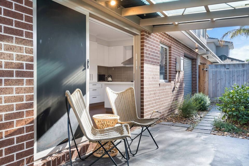 Enjoy a good book out on the patio, soaking up streams of sunshine and the fresh coastal air.
