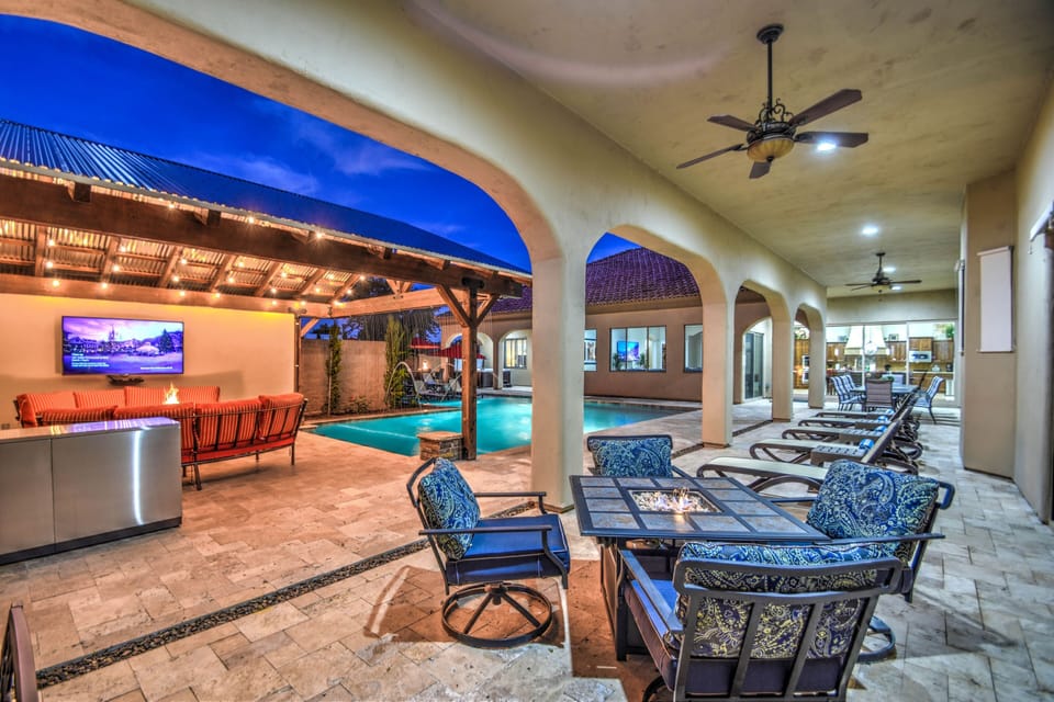 Ceiling Fans and Outdoor Fire Tables