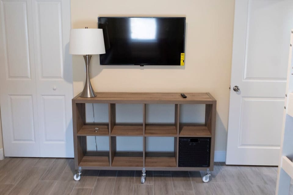 TV in bedroom