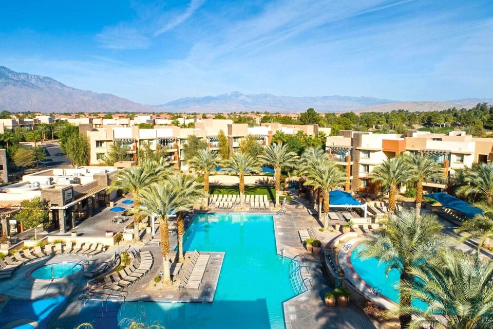 Multiple pools located onsite.
