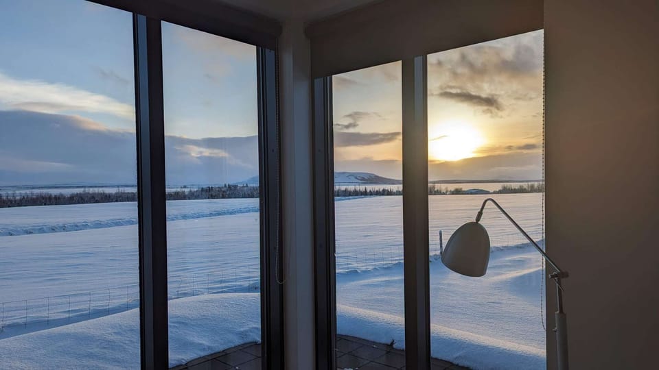 Great view from the cottage