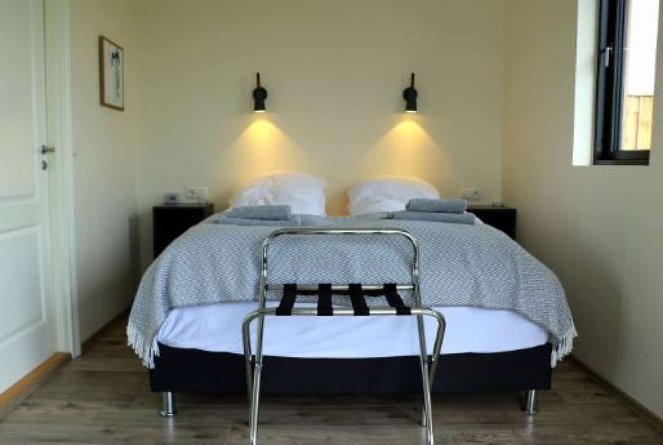 The bedroom at the cottage