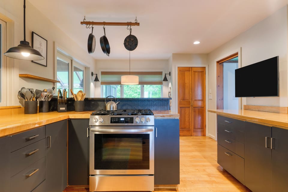 Chef's kitchen.