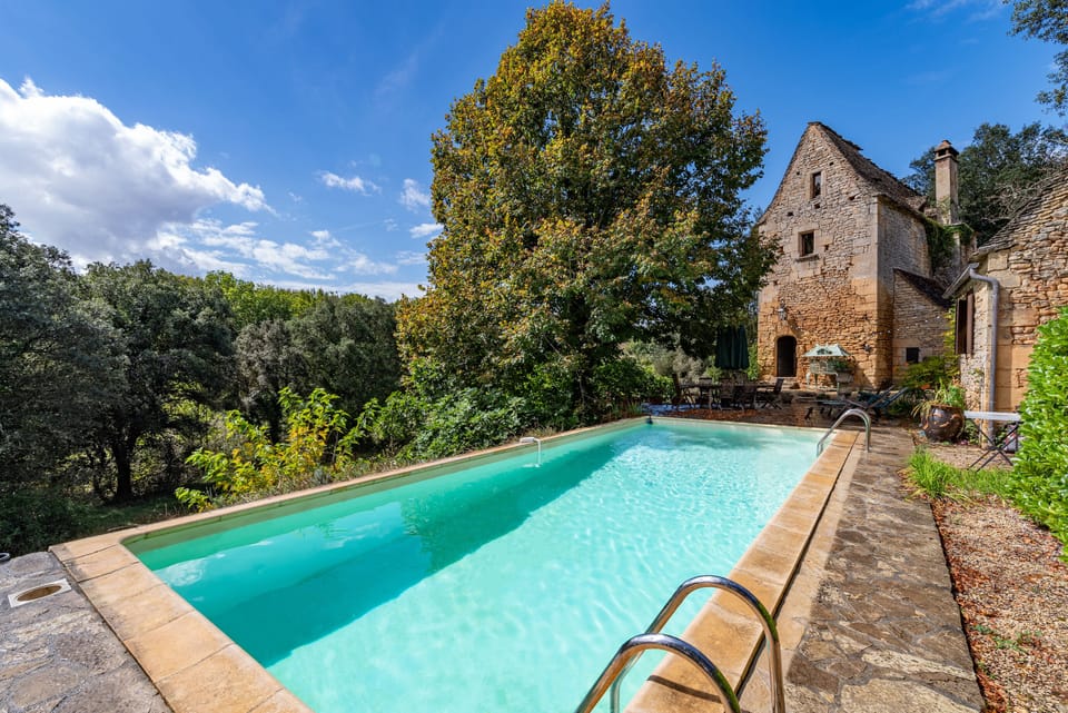 The Pool and House