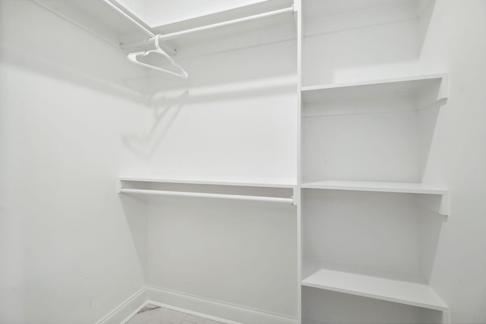 Master Closet- additional storage space