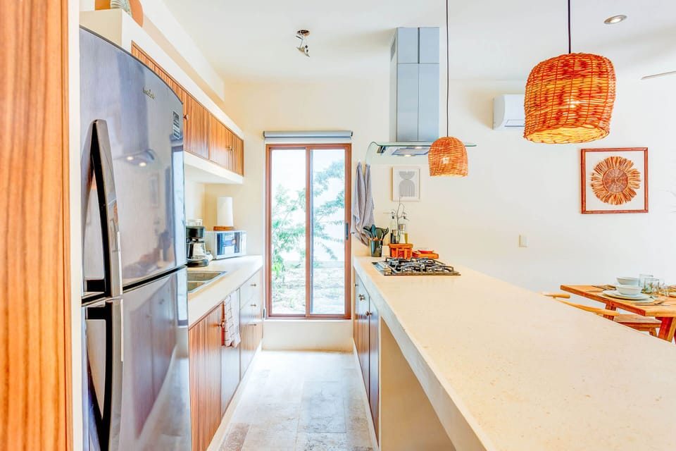 Lots of counter space for easy meal prep