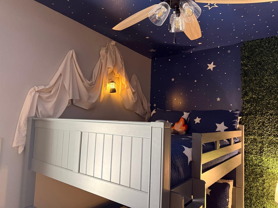 Whimsical bunk room