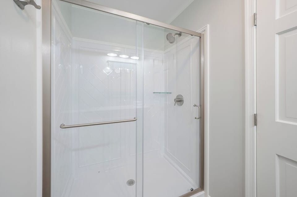 The Master Bedroom's Walk In Shower