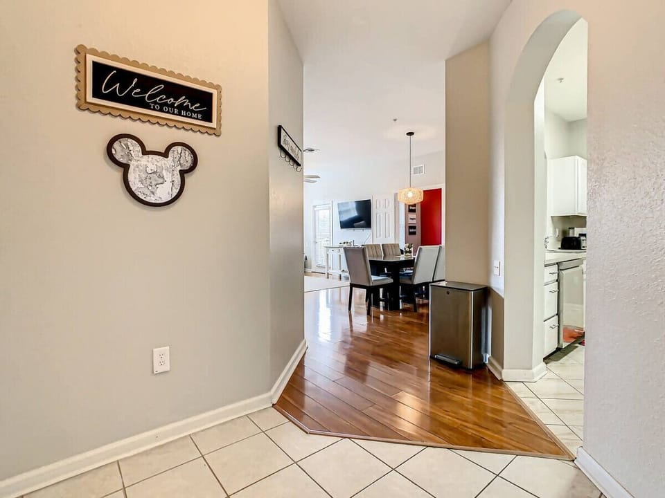 Spacious entryway with easy access to all rooms.