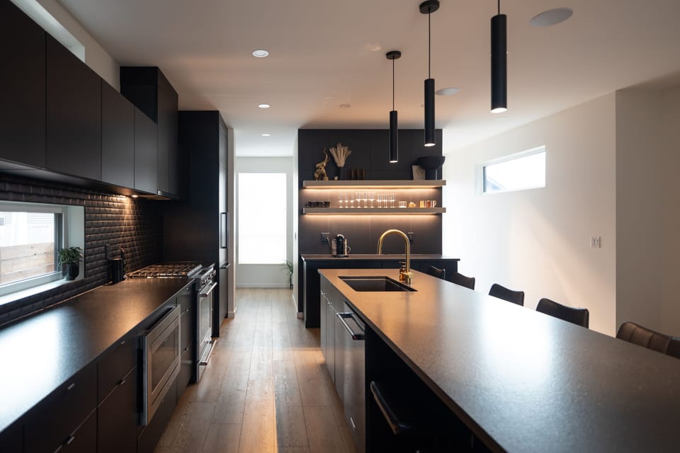Kitchen | Dishwasher | Microwave | Gas Stove | Double Side Island Seating | Coffee & Bar Island