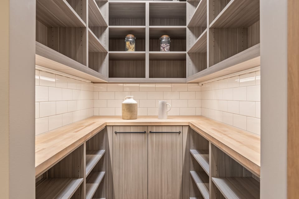 Plenty of Pantry Space
