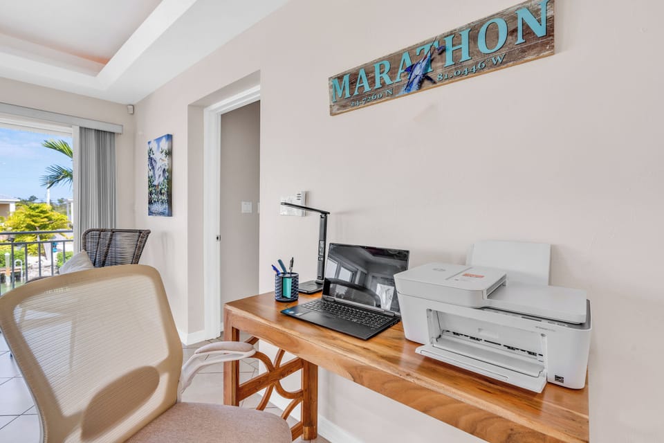 If you have to work, have an office with a view