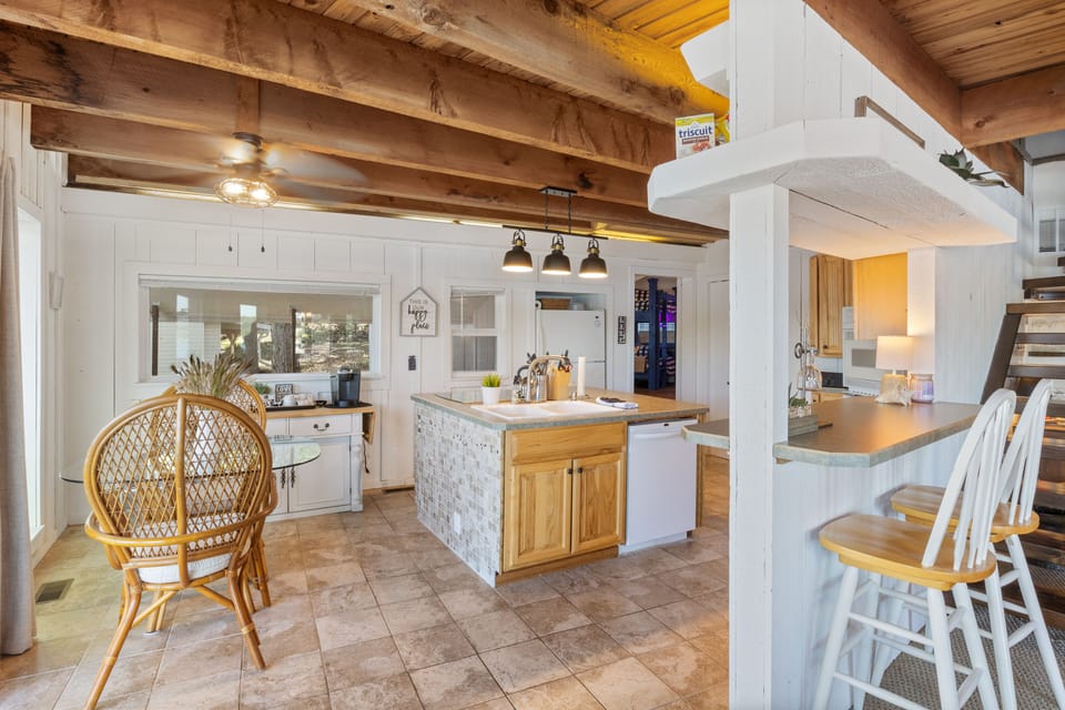 Spacious Kitchen and Dining Space