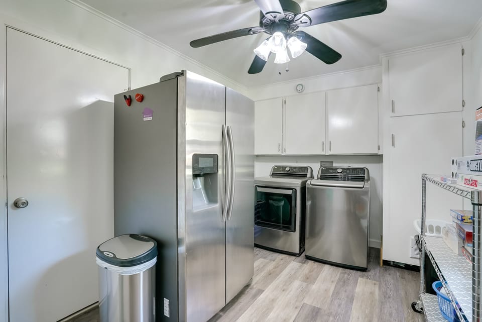Utility Closet | Board Games | Crockpot | Blender