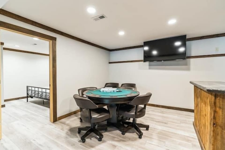 Rain or shine, the game room keeps the fun going